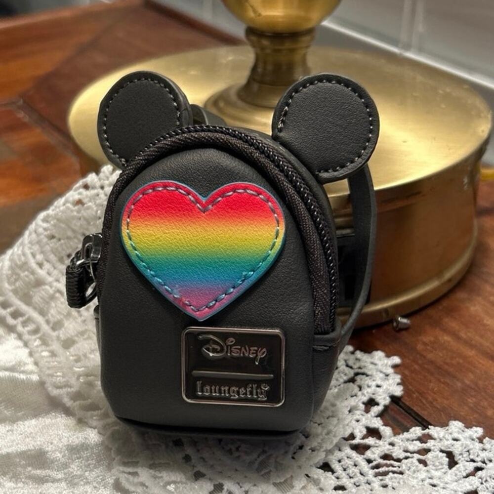 Disney Mini Blk Backpack Pride Collection Loungefly for Disney nuiMOs Character